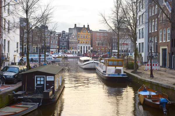 Amsterdam centrum — Stockfoto