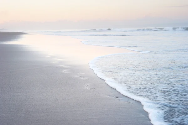 Kroky na bali beach — Stock fotografie