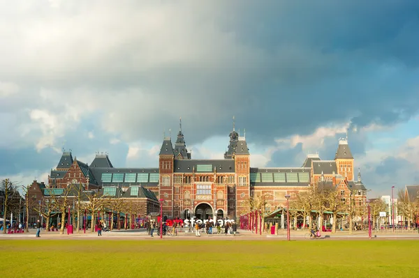 Rijksmuseum Amsterdam — Stock Photo, Image