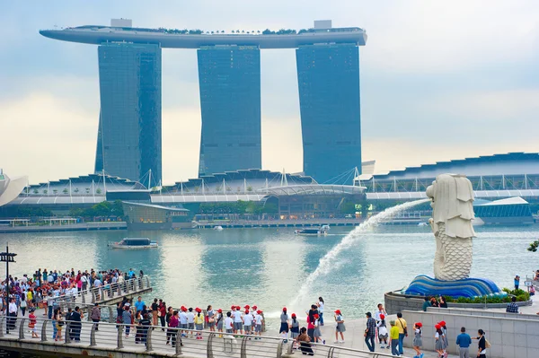 Merlion, Singapur — Zdjęcie stockowe