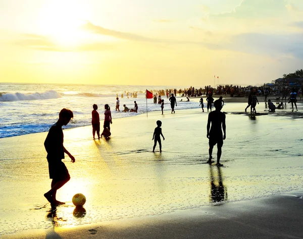 Bali beach działalności — Zdjęcie stockowe