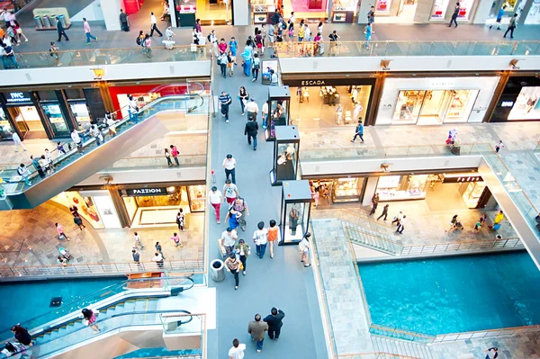 Praça de compras Marina Bay — Fotografia de Stock