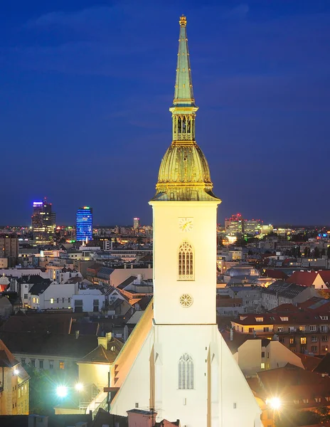 Собор Святого Мартіна в Братиславі. — стокове фото