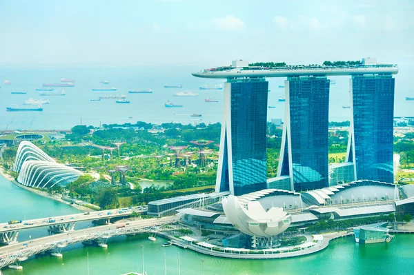 Bahía de Singapur — Foto de Stock