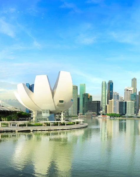 Modren Singapur architektura — Stock fotografie