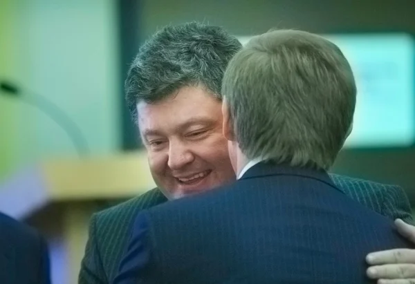 ウクライナの petr poroshenko 大統領 — ストック写真