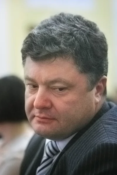 Petr Poroshenko presidente dell'Ucraina — Foto Stock