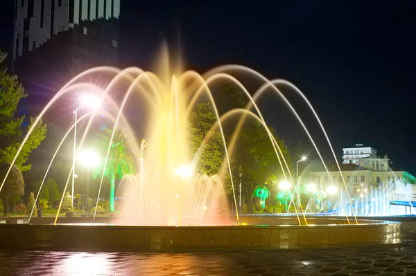 Batumi fontäner — Stockfoto