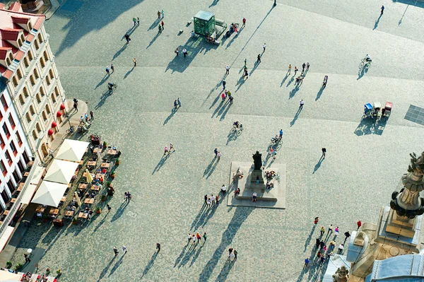 ドレスデン、ノイマルクト広場 — ストック写真
