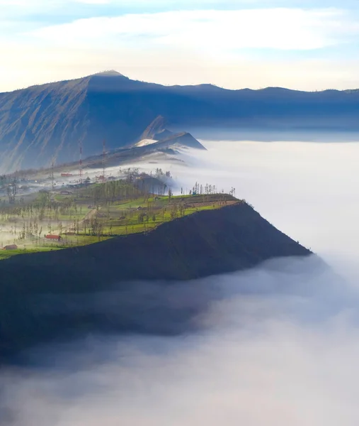 Indonéský mountain view — Stock fotografie