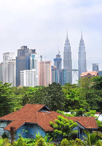 Kuala Lumpur skyline — Stock Photo, Image