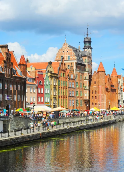 Gdansk embankment — Stock Photo, Image