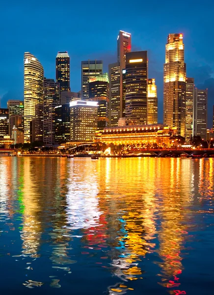 Singapore centro business — Foto Stock