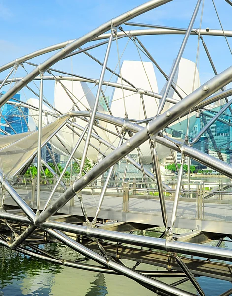Modern Bridge in Singapore — Stock Photo, Image
