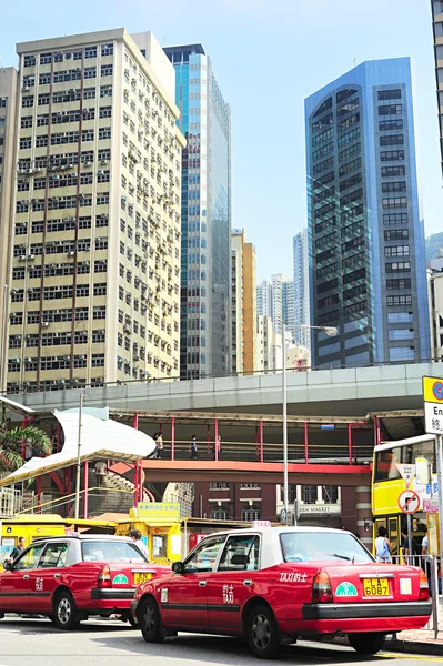 Taxi Hong Kong — Stock fotografie