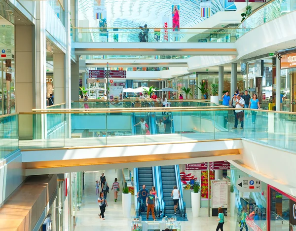 Centro comercial Europark Maribor — Foto de Stock