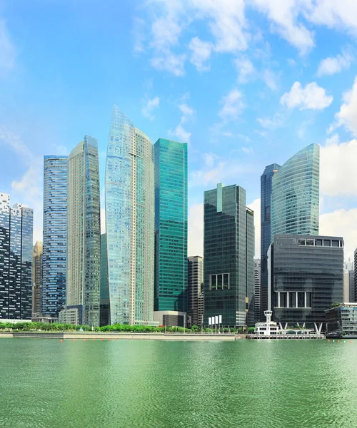 Singapore binnenstad kern — Stockfoto