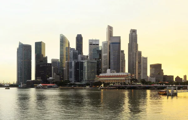 Singapore business center — Stockfoto