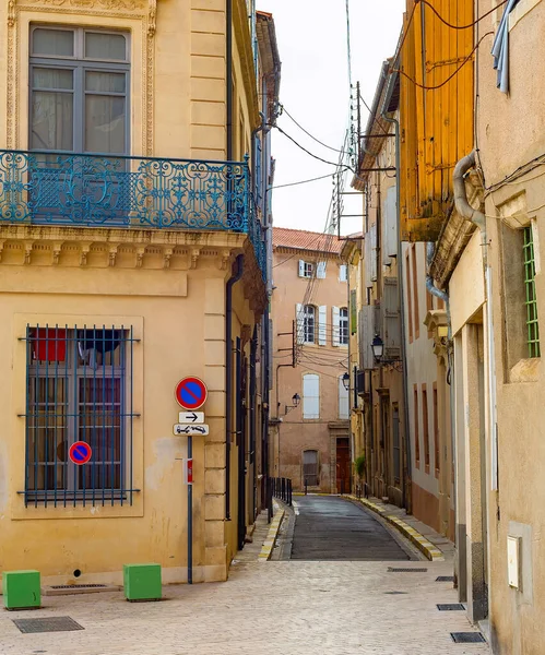 Street View Old Town Beziers France — ストック写真