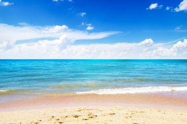 kum beach Tayland deniz