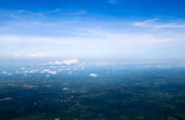 Luchtfoto hemel — Stockfoto