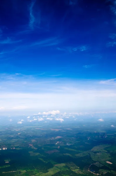 Luchtfoto hemel — Stockfoto