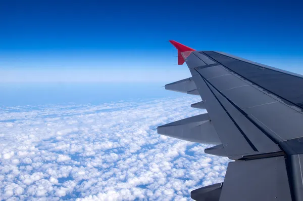 비행기 비행기 날개 — 스톡 사진