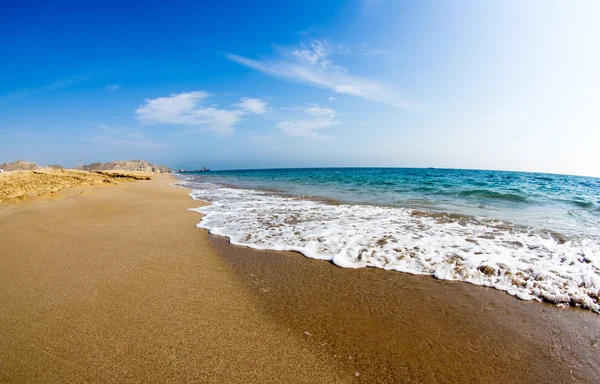 Praia de areia — Fotografia de Stock