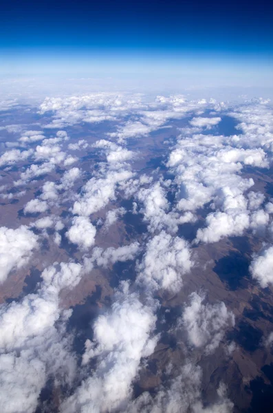 Luchtfoto hemel — Stockfoto