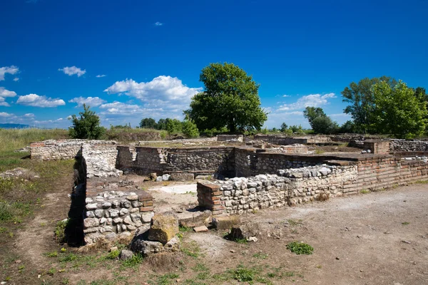 Ancient ruins in Dion — Stock Photo, Image