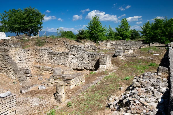 Ruines antiques à Dion — Photo