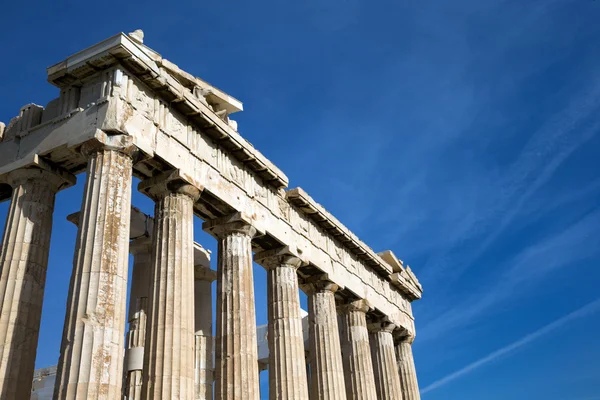 Az Akropolisz a Parthenon — Stock Fotó