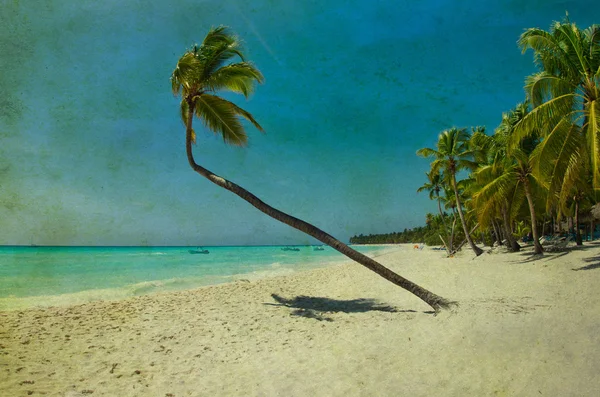Grunge beach — Stock Photo, Image