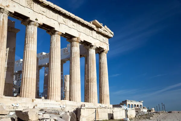 Parthenon op de acropolis — Stockfoto