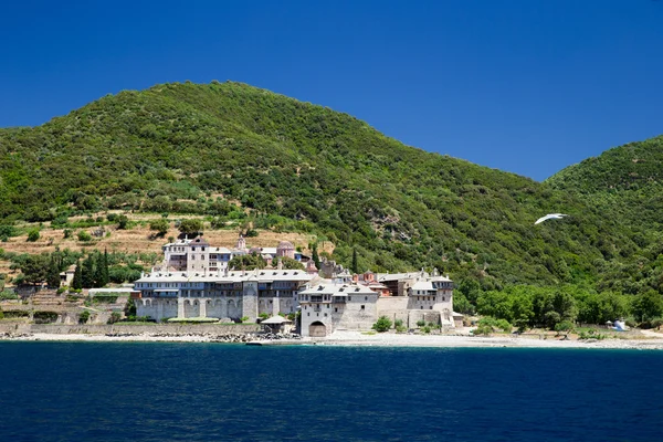 Kloster på Athos i Grekland — Stockfoto