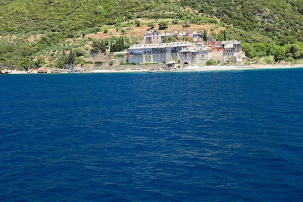 Klasztor na Athos w Grecji — Zdjęcie stockowe