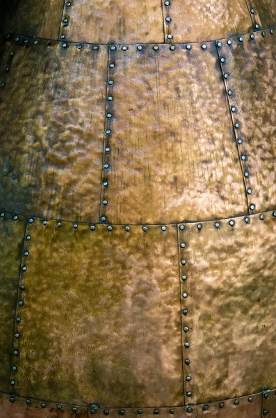 Texture métal bronze — Photo