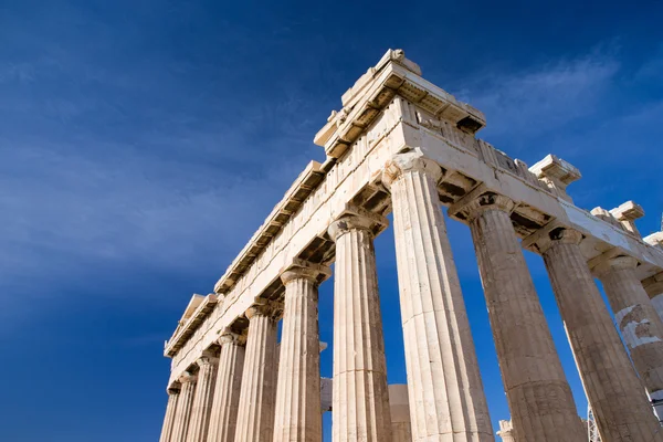 Parthenon op de acropolis — Stockfoto