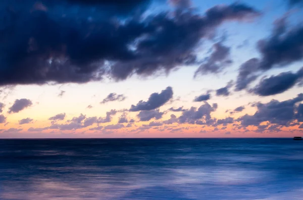 Sunset above the sea — Stock Photo, Image