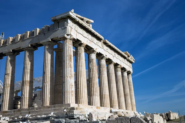 Parthenon op de acropolis in Athene — Stockfoto