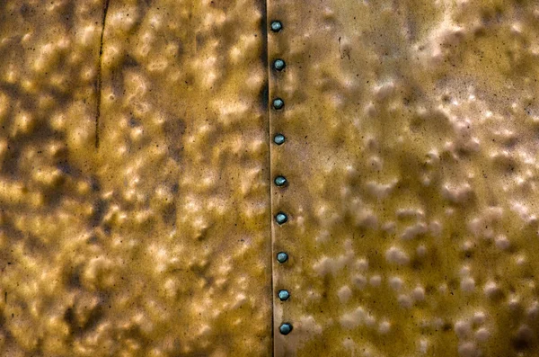 Texture métal bronze — Photo