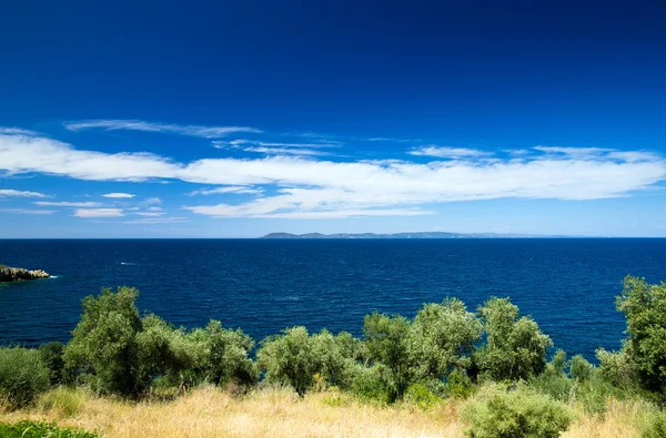 Mar azul — Fotografia de Stock