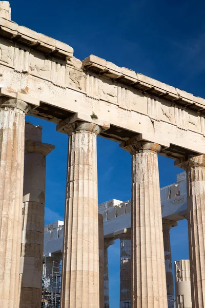 Partenón sobre la Acrópolis de Atenas — Foto de Stock