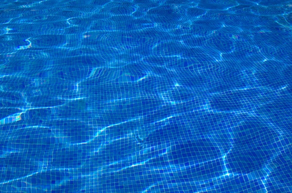 Piscina azul — Fotografia de Stock