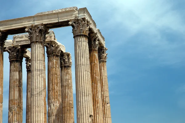 Tempel van de Olympische zeus — Stockfoto