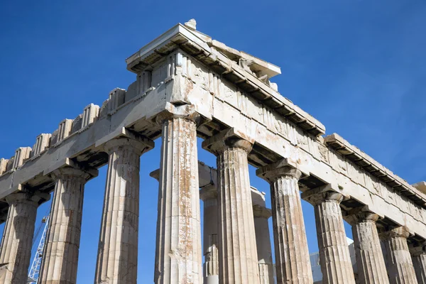 Parthenon auf der Akropolis in Athen — Stockfoto