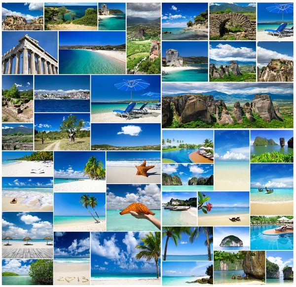 Sea collage — Stock Photo, Image