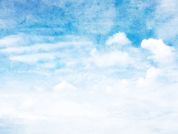 retro bulutlu gökyüzü