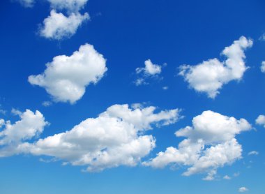 Mavi gökyüzü arkaplanı