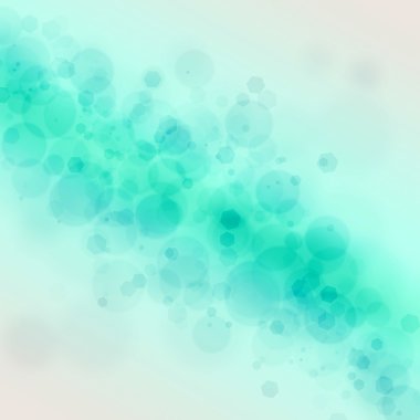 soyut yeşil ışık